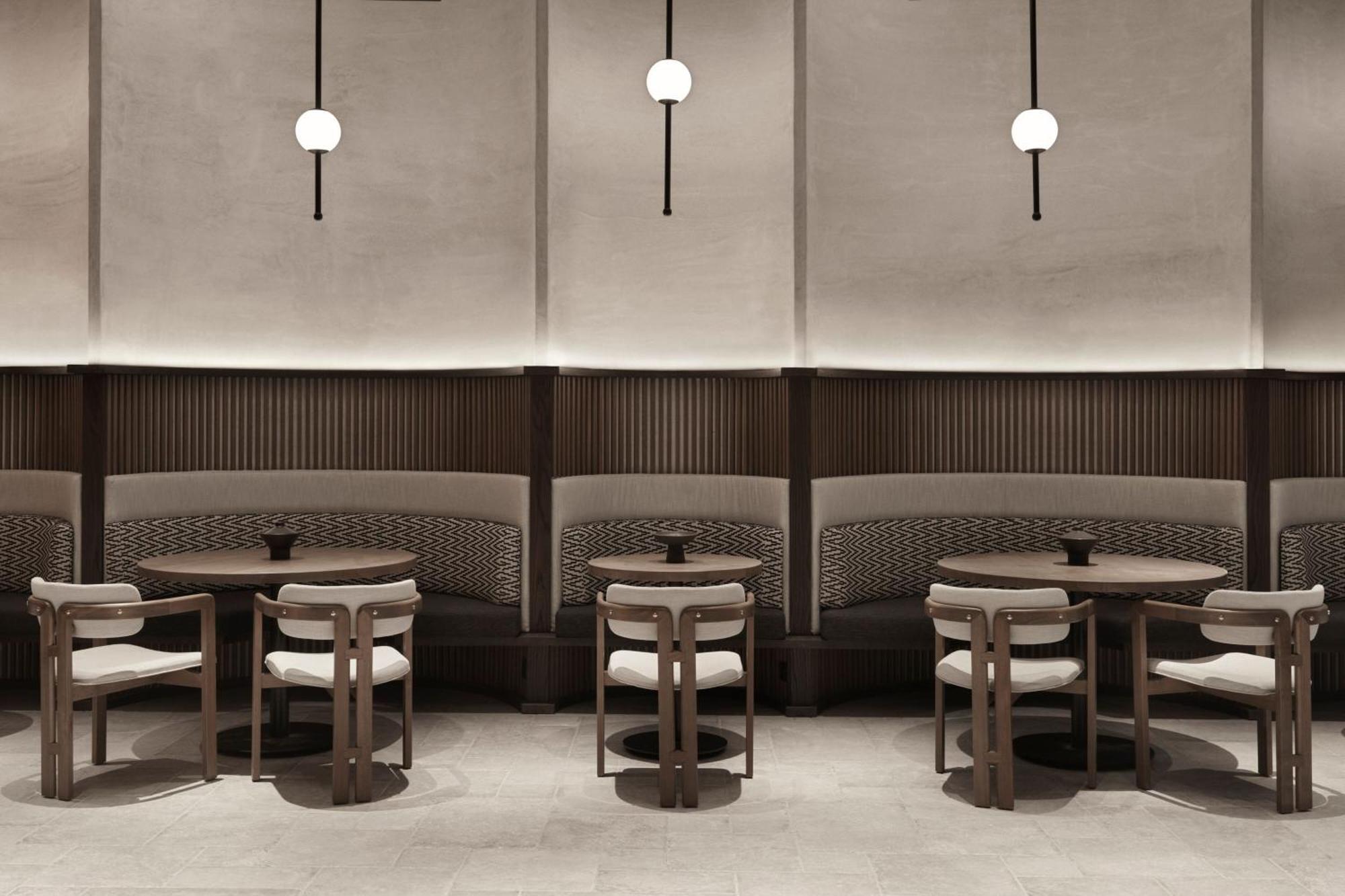 Отель Monasty, Thessaloniki, Autograph Collection Экстерьер фото Interior of the restaurant